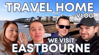 DISNEYLAND PARIS  TRAVEL HOME DAY  WE VISIT EASTBOURNE [upl. by Ahsirpac]