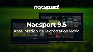 Nacsport 95 Nouveaux outils et améliorations expérience utilisateur [upl. by Lyreb]