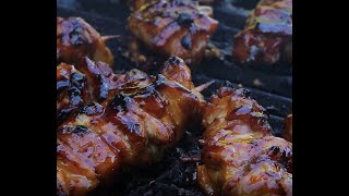 Okinawa Yakitori Street Food [upl. by Enelym712]