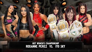 Roxanne Perez v Iyo Sky  Raw [upl. by Peterson]