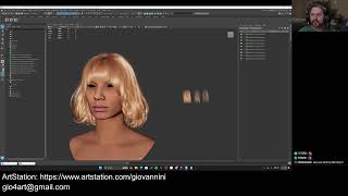 UE5 Groom to Hair Cards  Creating Hair Card Textures  Part 1 [upl. by Olenta]