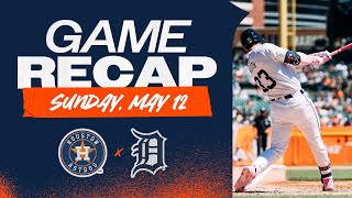 Tigers vs Astros Highlights  51224 [upl. by Elgna]