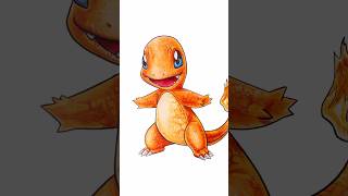 How to Color Charmander  Pokémon Coloring Pages [upl. by Runkle50]