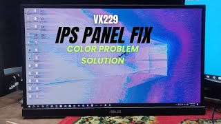 Asus IPS Monitor Panel Color Problem Fix  Created by Afjal Hossain [upl. by Rodnas]