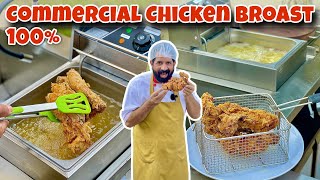 10 Minutes Chicken Broast Recipe  Crispy Fried Chicken  Juicy Chicken Fry  BaBa Food RRC [upl. by Eigram945]