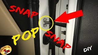 How To STOP Annoying Door Swing POPPING A Super HACK [upl. by Xonk316]