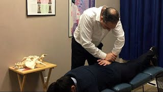 L4 L5 Disc Bulge Treatment Without Surgery  Chiropractic Adjustments  Dr Walter Salubro [upl. by Nolaj]