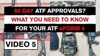 ATF eForm 4 Fastest Way To Get A Suppressor eFile For Your Silencer [upl. by Valenka293]