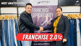 Stylox Franchise 20  New Franchise Model  stylish mens apparel franchise [upl. by Ettari]