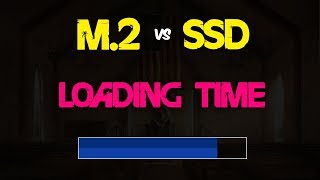 M2 NVME vs SSD Far Cry 5 Loading Time and Benchmark [upl. by Wilkens]