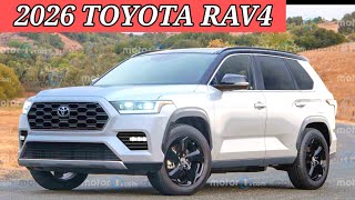 2026 Toyota RAV4 Exterior Reveal  First Loook  Everything We Know [upl. by Thibaud]