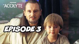 ACOLYTE EPISODE 3 Breakdown Star Wars Easter Eggs amp Things You Missed [upl. by Nyloc]