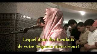 émotions sourate Ar Rahman imam Rachid mosquée de Gennevilliers Ramadan 1432 [upl. by Ecinahc]