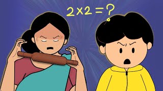 মা যখন পড়াতে বসায়  পাইছি বুদ্ধি 💡 Yeamin Cartoon Bangla cartoon [upl. by Goodill404]