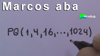 PG  Progressão Geométrica  aula 03 [upl. by Howlan]