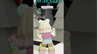 NÃO POSSO ENCOSTAR NO CINZA roblox brookhaven [upl. by Nilauqcaj]