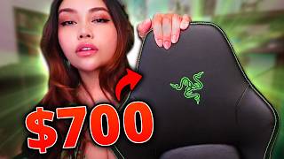 Unboxing a 700 Razer Gaming Chair [upl. by Orose]