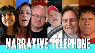 NARRATIVE TELEPHONE  6 Youtuber collab [upl. by Kenn908]