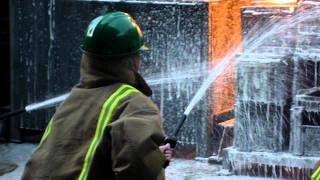 Firefighting at HMS Raleigh  2 [upl. by Gnohp]