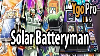 Solar Batteryman YgoPro  Batteryman LINKS New support Post FLOD [upl. by Plafker]