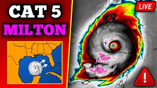 🔴 BREAKING Hurricane Milton Becomes Worst Hurricane In Years  Catastrophic Impacts In Florida Soon [upl. by Patrica]