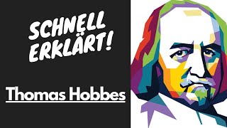 Schnell Erklärt Thomas Hobbes [upl. by Kynan]