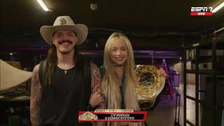 Dominik Mysterio amp Liv Morgan llegan juntos a la arena  WWE Raw 05082024 En Español [upl. by Innavoj]