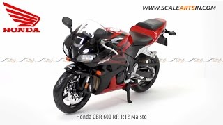 Honda CBR 500 RR 112 by Maisto diecast scale model bike wwwscaleartsincom [upl. by Caasi]