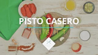 Cómo se hace un 🌶 PISTO CASERO 🍅 de DIETA🧅 Delicatessen diferentes [upl. by Adnofal]