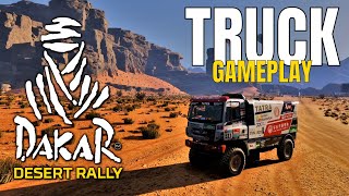 Dakar Desert Rally TRUCK Gameplay  THESE TRUCKS ARE BEASTS  PS5 [upl. by Ecidnarb392]