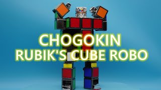 BANDAI TAMASHII NATIONS CHOGOKIN 超合金 RUBIKS CUBE ROBO Action Figure Unboxing Review [upl. by Ob]