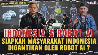 PEKERJAAN DI INDONESIA AKAN DIGANTIKAN ROBOT AI AKAN BANYAK PENGANGGURAN  DATANGNYA JENSEN HUANG [upl. by Emile183]