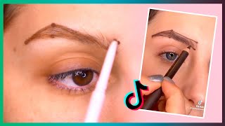 MAQUILLAJE DE CEJAS  TRUCO DE TIKTOK [upl. by Patrica]