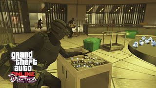 GTA 5 Online  Diamond Casino Heist Silent amp Sneaky 💎 No Commentary Ps5 Gameplay [upl. by Ellette]