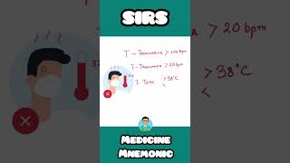 Systemic Inflammatory Response Syndrome SIRS easy mnemonic for inicet usmle neetpg firstaid [upl. by Lebar]