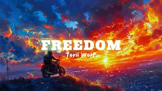 ETM  Freedom  Torii Wolf Lyrics [upl. by Meehar823]