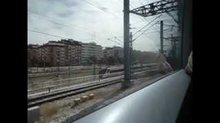 Trem de Alta Velocidade Renfe AVE  Madrid  Barcelona [upl. by Oleic]