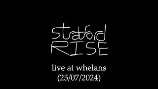 stratford rise live at whelans 25072024 [upl. by Alethia]