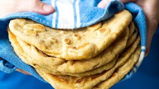 Easy Flatbread Recipe No Yeast [upl. by Anieral]