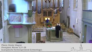 Livestream  Gottesdienst vom 3112024 aus der Stephanuskirche [upl. by Sokem]