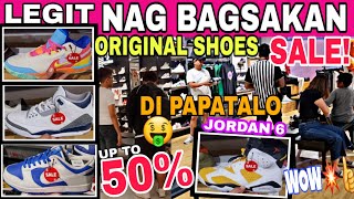 SALE up to 50 DI PAPATALO ORIG SHOES JORDAN NIKE UNDER ARMOUR at IBAPAFOOT LOCKER GREENHILLS [upl. by Clarisa]