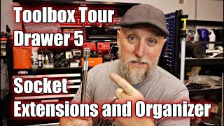 🛠️Toolbox Tour  Drawer 5  Socket Extensions and Organizer [upl. by Atse]