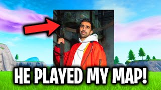 Famous YouTubers that tried my Fortnite 100 Level Deathrun [upl. by Rehpotsirh]