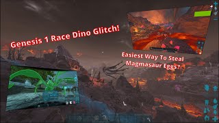 Genesis Mission Dino Exploit  ARK Genesis Exploits [upl. by Adala]