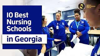 10 Best Nursing Schools In Georgia 2021 [upl. by Eniac]