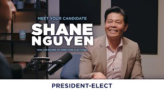 Meet The Candidates PresidentElect  Shane Nguyen [upl. by Langston]