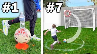 11 Soccer TRICK SHOTS from EASY to IMPOSSIBLE [upl. by Lamok]