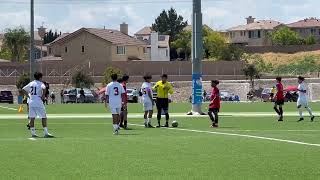 SPORTING CALIFORNIA FC ECNL B08 vs SLAMMERS FC ECNL B08 FH P2 5623 [upl. by Nedry]