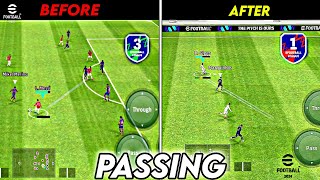 How To Improve Passing In Efootball24  5 Tips to improve your Passing skills  efootball [upl. by Ubana]