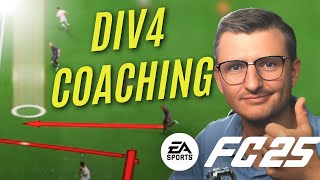 Improving a Div 4 Player  EAFC 25 Pro Coaching [upl. by Aicissej]